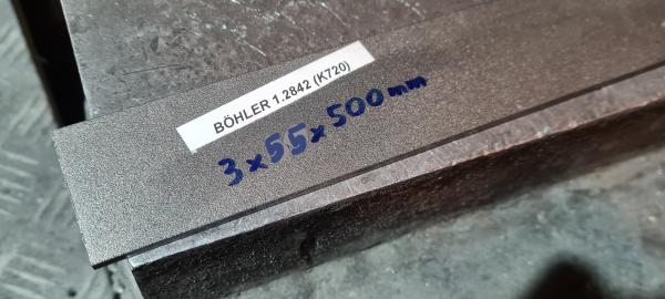 1.2842 / 90MnCrV8 (3 × 55 × 500 mm)